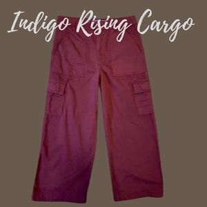Indigo Rising Maroon Cargo Pants
